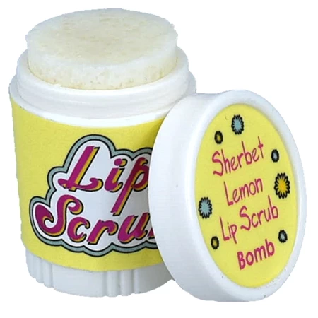 Delikatny scrub do ust CYTRYNOWY SORBET Sherbet Lemon Lip Scrub - BOMB Cosmetics